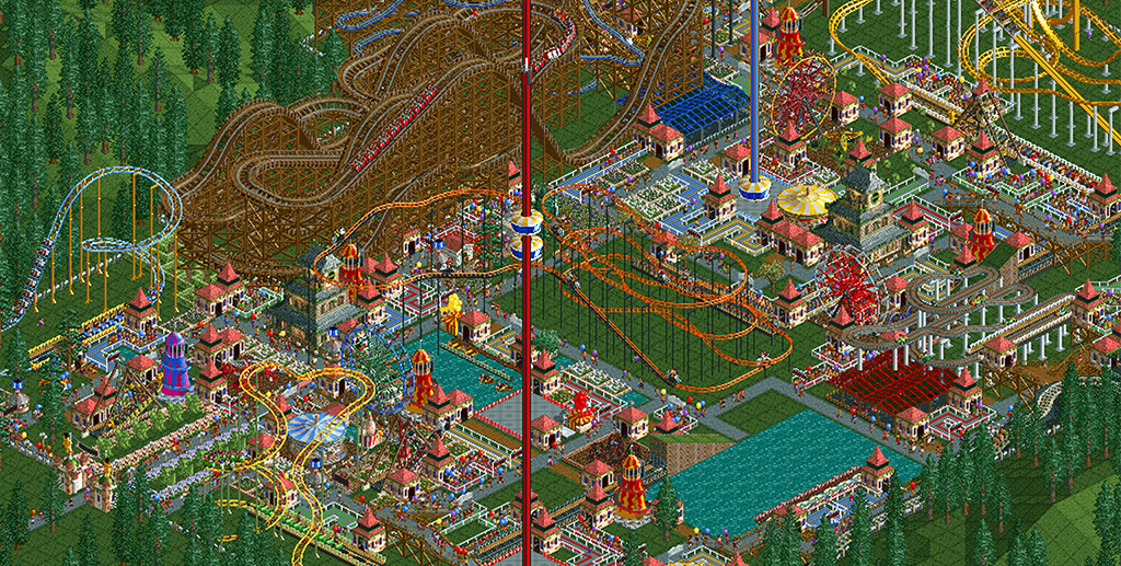 RollerCoaster Tycoon Let’s Play #4: Expanding with Epic New Rides! π’π